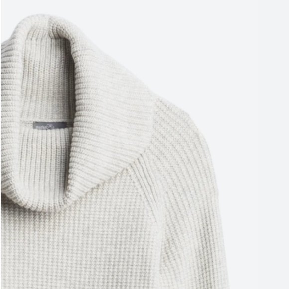 Sharon Cowl Neck Waffle Stitch Pullover 
